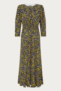 Wynn Dress Yellow Bouquet -Ghost Fashion Store D03G006 Z73 23026 650px 964px