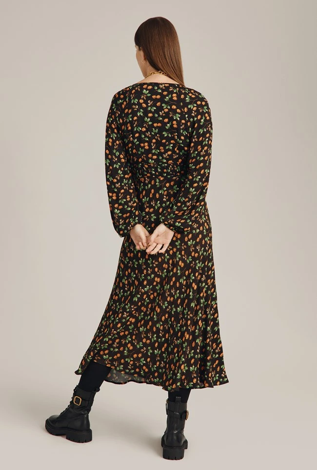 Marlow Dress Black Floral 7 Marlow Dress Black Floral - Image 5
