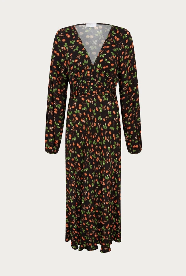 Marlow Dress Black Floral 8 Marlow Dress Black Floral - Image 6