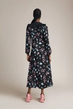Dixie Dress Black Floral -Ghost Fashion Store D03G021 Z66 23825 650px 964px
