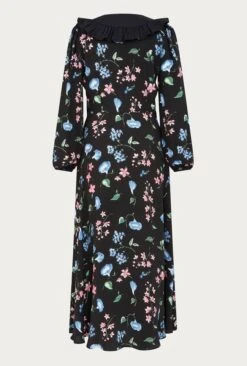 Dixie Dress Black Floral -Ghost Fashion Store D03G021 Z66 23830 650px 964px