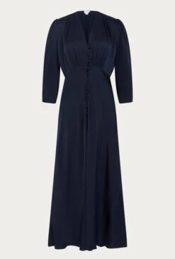 Madison Satin Midi Dress Navy 12 Madison Satin Midi Dress Navy -Ghost Fashion Store D05G001 K10 25321 650px 964px
