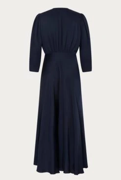 Madison Satin Midi Dress Navy 13 Madison Satin Midi Dress Navy -Ghost Fashion Store D05G001 K10 25322 650px 964px