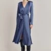 Meryl Satin Midi Dress Dark Blue 2 Meryl Satin Midi Dress Dark Blue -Ghost Fashion Store D05G002A K06 28762 650px 964px