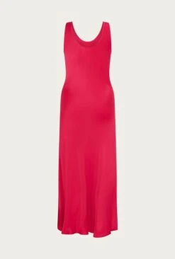 Palm Hot Pink Satin Slip Midi Dress Hot Pink 13 Palm Hot Pink Satin Slip Midi Dress Hot Pink -Ghost Fashion Store D05G003 H38 25605 650px 964px