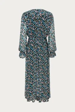 Su Georgette Midi Dress Black Heart Print 13 Su Georgette Midi Dress Black Heart Print -Ghost Fashion Store D06G001 Z10 26477 650px 964px