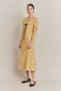 Charlotte Crepe Midi Dress -Ghost Fashion Store D06G012 Z20 27393 650px 964px