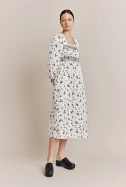 Annie Cotton Midi Dress 10 Annie Cotton Midi Dress -Ghost Fashion Store D06G017 Z22 27487 650px 964px