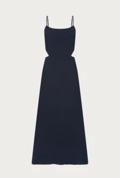 Lila Midi Dress Navy -Ghost Fashion Store D06G042 K10 27377 650px 964px