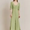 Coco Crepe Midi Dress Leaf Green -Ghost Fashion Store D06G043A J22 27566 650px 964px