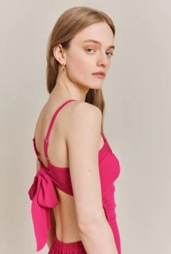 Sophie Crepe Midi Dress Pink 13 Sophie Crepe Midi Dress Pink -Ghost Fashion Store D06G086 H44 27856 650px 964px