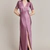 Delphine Satin Maxi Dress Purple Gumdrop -Ghost Fashion Store D07G022 L47 28675 650px 964px