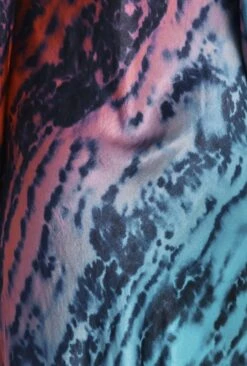 Milana Satin Maxi Dress Blue Tie Dye Print -Ghost Fashion Store D07G026 Z75 29569 650px 964px