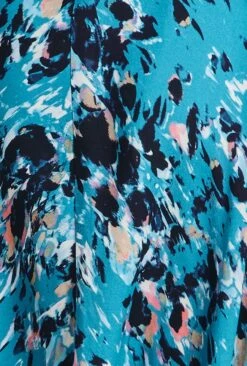 Dana Crepe Midi Dress Blue Inky Flowers -Ghost Fashion Store D07G030 Z77 28945 650px 964px