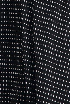 Wilma Crepe Midi Dress Black Spot -Ghost Fashion Store D07G034 Z14 28953 650px 964px