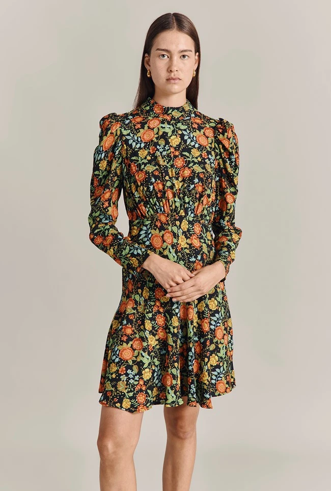 Margot Midi Dress Classic Floral 6 Margot Midi Dress Classic Floral - Image 4