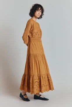 BlairEmbroidered Cotton Maxi Dress -Ghost Fashion Store D08G045 D18 31637 650px 964px