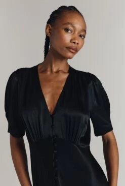 Madison Satin Midi Dress -Ghost Fashion Store D08G051 A01 31998 650px 964px