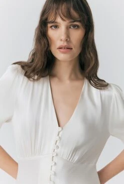 Madison Satin Button Through Dress -Ghost Fashion Store D08G051 M12 32770 650px 964px