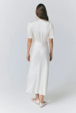 Madison Satin Button Through Dress -Ghost Fashion Store D08G051 M12 32771 650px 964px