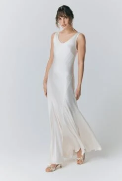 Willow Satin Maxi Dress 10 Willow Satin Maxi Dress -Ghost Fashion Store D10G006 M12 32845 650px 964px