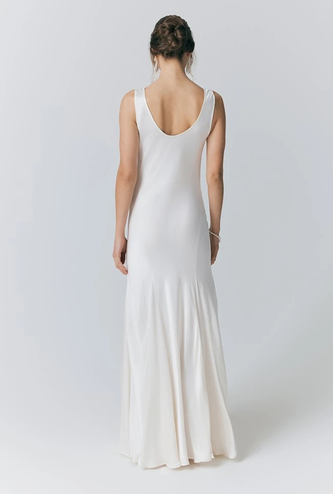 Willow Satin Maxi Dress 7 Willow Satin Maxi Dress - Image 5