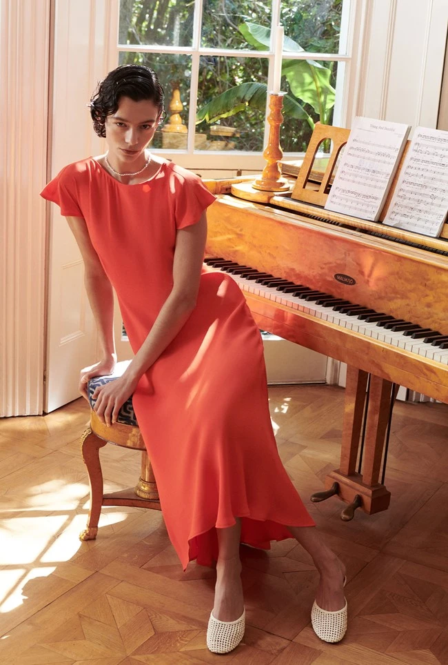 Alora Crepe Midi Dress 3 Alora Crepe Midi Dress