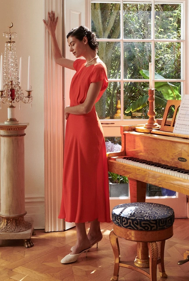 Alora Crepe Midi Dress 8 Alora Crepe Midi Dress - Image 6