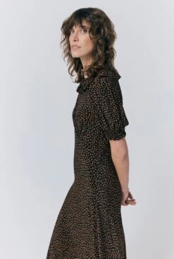 Matilda Floral Midi Dress -Ghost Fashion Store D10G026 Z67 33153 650px 964px