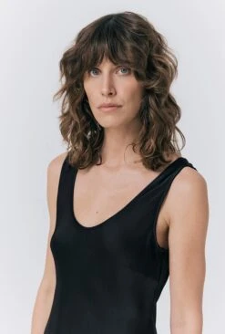 Palm Satin Midi Slip Dress 8 Palm Satin Midi Slip Dress -Ghost Fashion Store D10G028 A01 33103 650px 964px