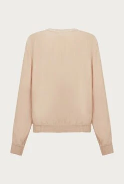 Mia Satin Bomber Jacket Stone 21 Mia Satin Bomber Jacket Stone -Ghost Fashion Store J06G001 N04 27160 650px 964px