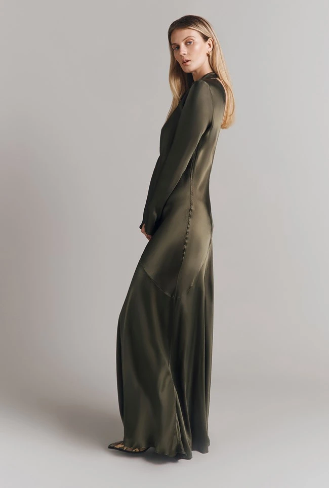 Rayna Satin Maxi Dress 5 Rayna Satin Maxi Dress - Image 3