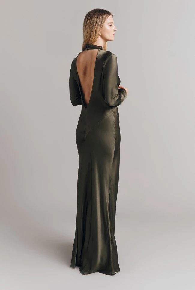 Rayna Satin Maxi Dress 4 Rayna Satin Maxi Dress - Image 2