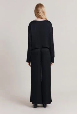 Nancy Satin Wide Leg Trousers -Ghost Fashion Store LP07G003 A01 30875 650px 964px