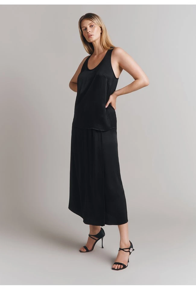 Aleya Satin Midi Slip Skirt 4 Aleya Satin Midi Slip Skirt - Image 2