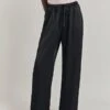 Imogen Satin Wide Leg Trouser Black -Ghost Fashion Store P06G003A A01 29918 650px 964px