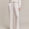 Imogen Satin Wide Leg Trouser Ivory 1 Imogen Satin Wide Leg Trouser Ivory -Ghost Fashion Store P06G003A M12 28481 650px 964px