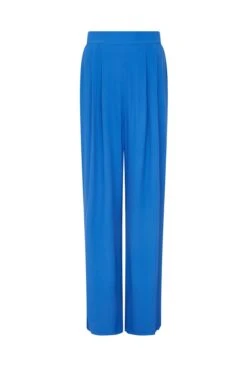 Aria Blue Crepe Trouser Rich Blue -Ghost Fashion Store P06G008 K81 28077 650px 964px