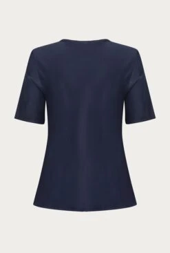 Ivy Satin Top Navy -Ghost Fashion Store Q06G008A K10 26541 650px 964px