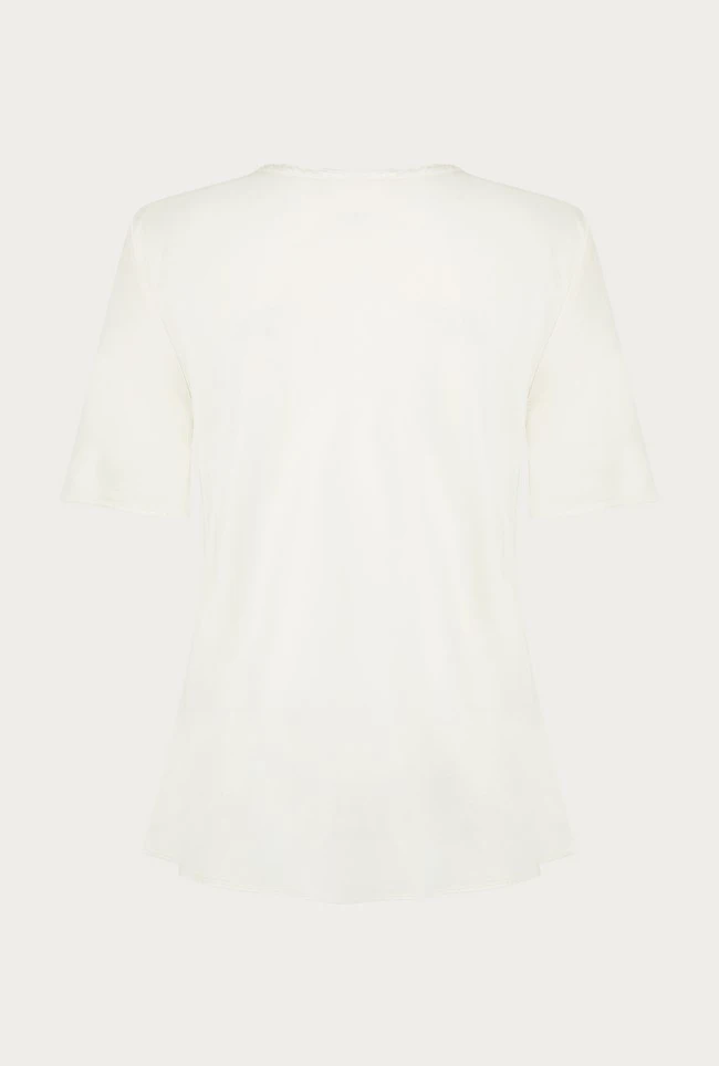 Ivy Satin Top Ivory 12 Ivy Satin Top Ivory - Image 10