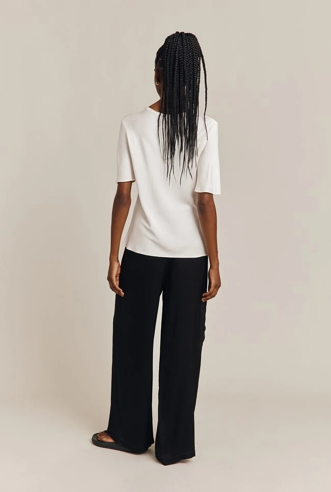 Ivy Satin Top Ivory 8 Ivy Satin Top Ivory - Image 6