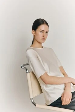 Ivy Satin Top Ivory 15 Ivy Satin Top Ivory -Ghost Fashion Store Q06G008A M12 27005 650px 964px