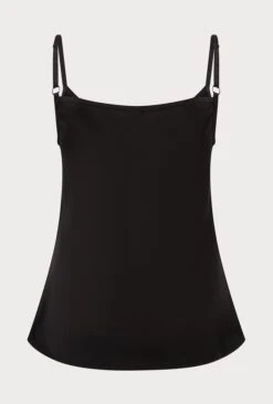 Jana Satin Cami Top Black -Ghost Fashion Store Q06G011 A01 27261 650px 964px