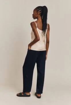 Jana Satin Cami Top Stone -Ghost Fashion Store Q06G011 N04 26696 650px 964px