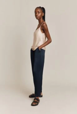 Jana Satin Cami Top Stone -Ghost Fashion Store Q06G011 N04 26698 650px 964px