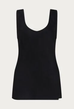 Margot Satin Top Black -Ghost Fashion Store Q06G015 A01 27804 650px 964px