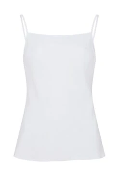 Holly Crepe Cami Top White -Ghost Fashion Store Q06G016 C01 27968 650px 964px