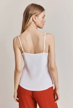 Holly Crepe Cami Top White -Ghost Fashion Store Q06G016 C01 28296 650px 964px
