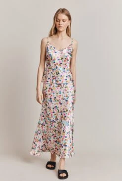 Grace Satin Cami Top Pink Umbrella Petals 10 Grace Satin Cami Top Pink Umbrella Petals -Ghost Fashion Store Q06G019 Z58 28196 650px 964px