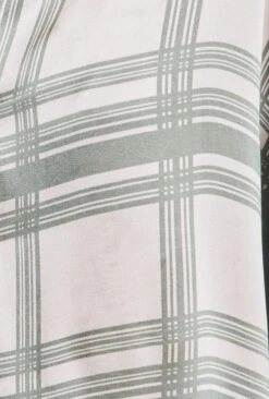 Amy Satin Long Sleeve Shirt Green Check 13 Amy Satin Long Sleeve Shirt Green Check -Ghost Fashion Store Q07G009 Z82 28986 650px 964px